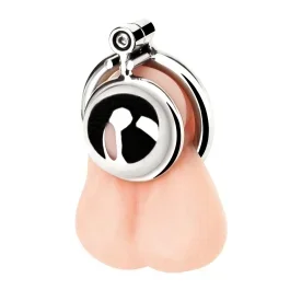 mini cock stainless steel micro chastity cage