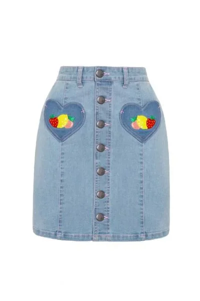 Molly Skirt – Blue –