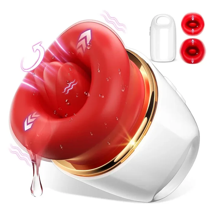Mouth Sucking Vibrator Clit Licking Stimulator