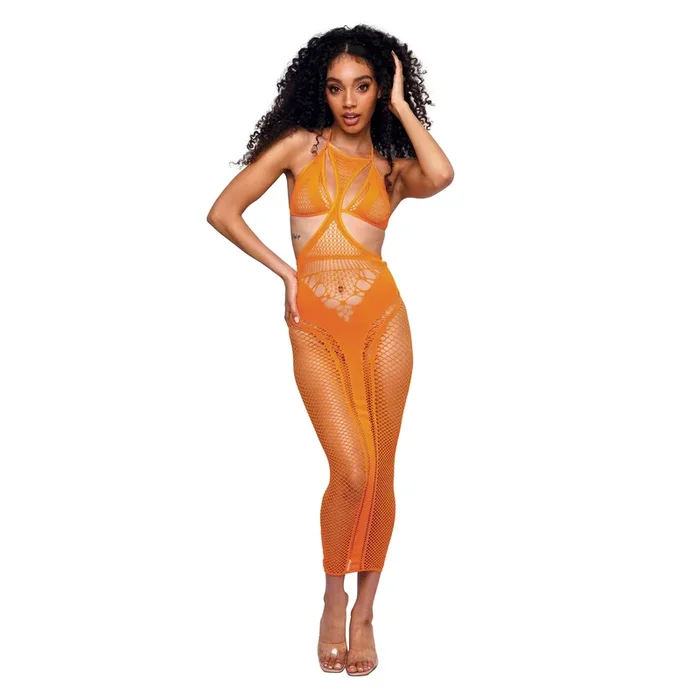 Multi Net Seamless Gown