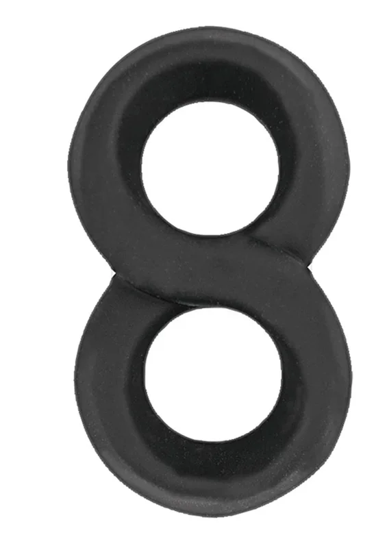 My Cock Ring Figure Eight Cock And Scrotum Silicone Ring