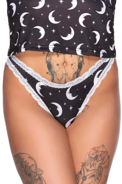 Mystic Panty – Black/White –