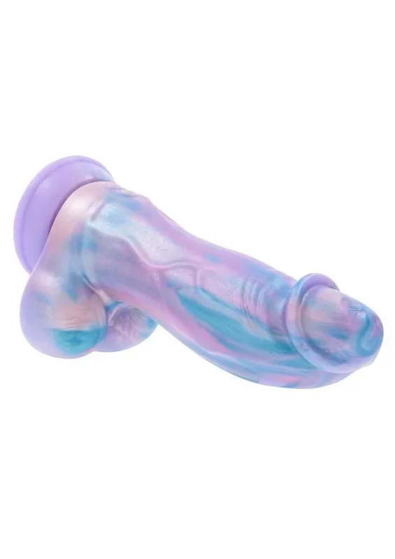 Mythical Rechargeable Silicone Vibrating Dildo with Remote