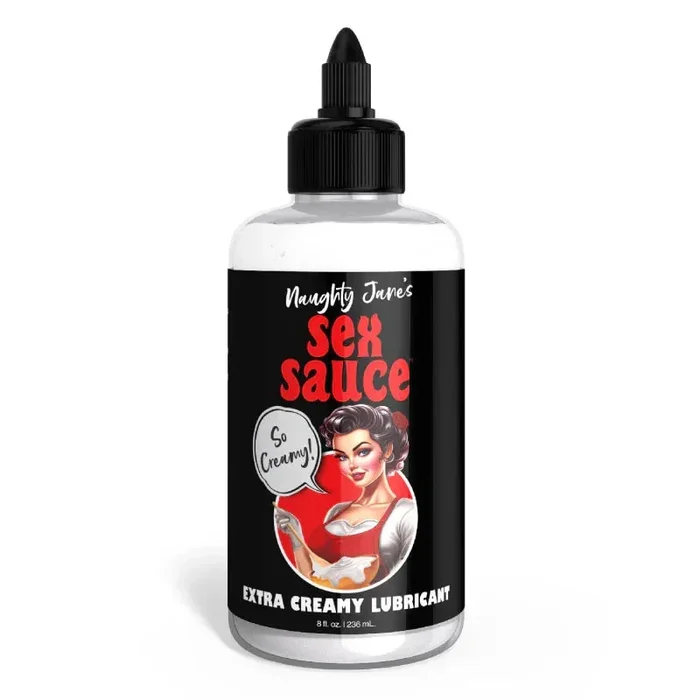 Naughty Jane’s Sex Sauce Extra Creamy Lubricant 8 Oz