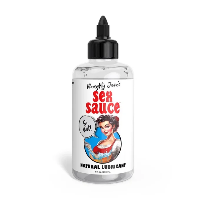 Naughty Janes Sex Sauce Natural Lubricant 8oz