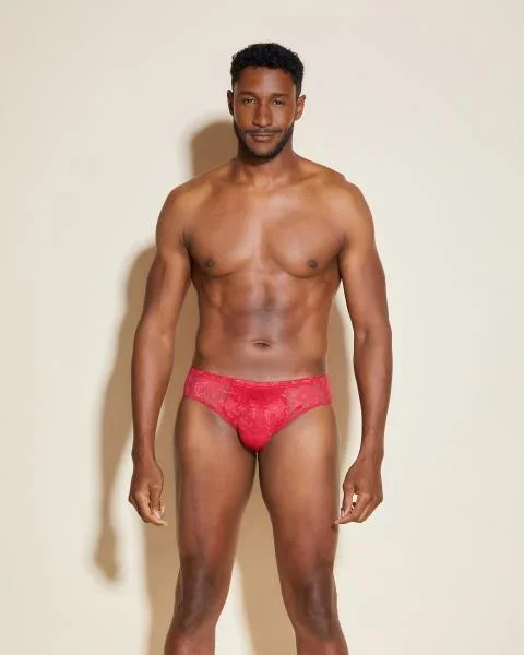 Never Say Never Men’s Comfort Micro Brief – Mystic Red –