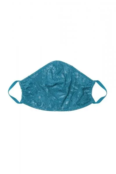 Never Say Never V Face Mask – Blue Curacao – One Size
