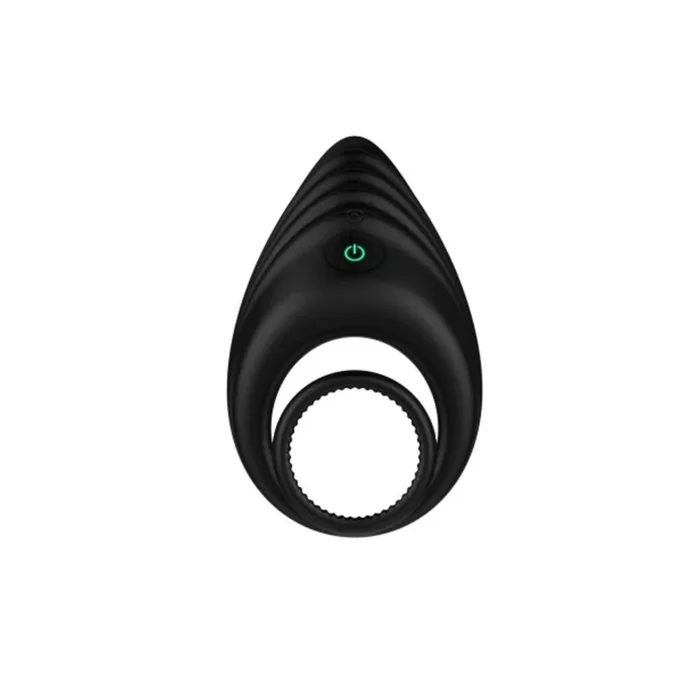 Nexus Enhance Vibrating Cock & Ball Ring Black