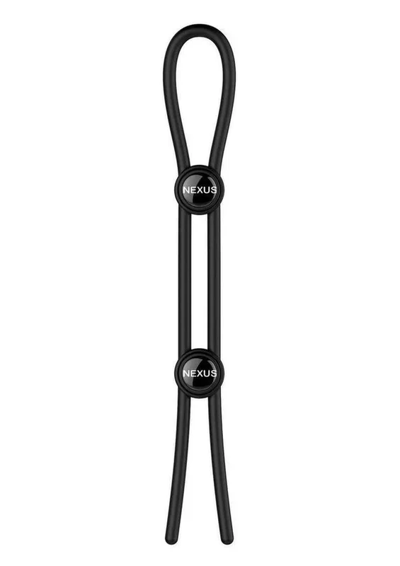 Nexus Forge Double Adjustable Lasso Silicone Cock Ring