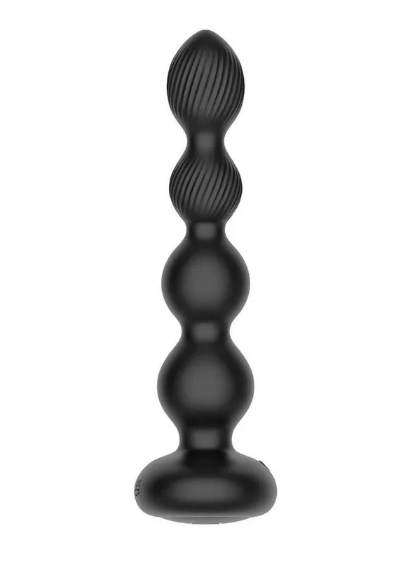 Nexus Tornado Rechargeable Silicone Rotating Beaded Probe with Remote