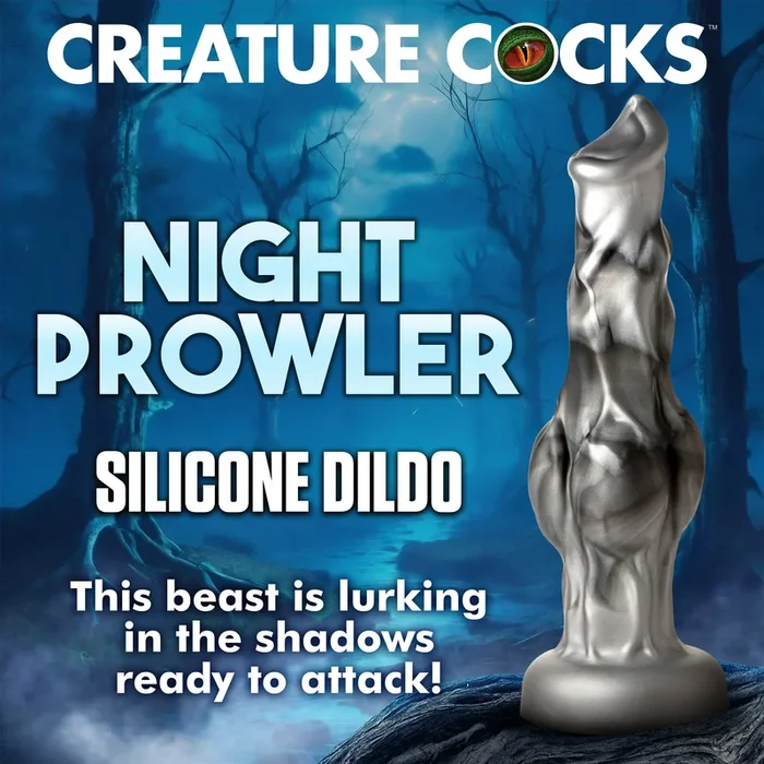 Night Prowler 10 Inch Werewolf Canine Dildo with Knot