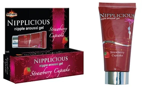 Nipplicious – 1. Fl. Oz. – Strawberry Cupcake – Boxed