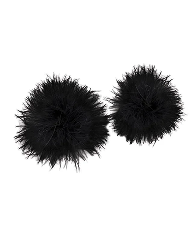 Nipplicious Furball Pasties – Black