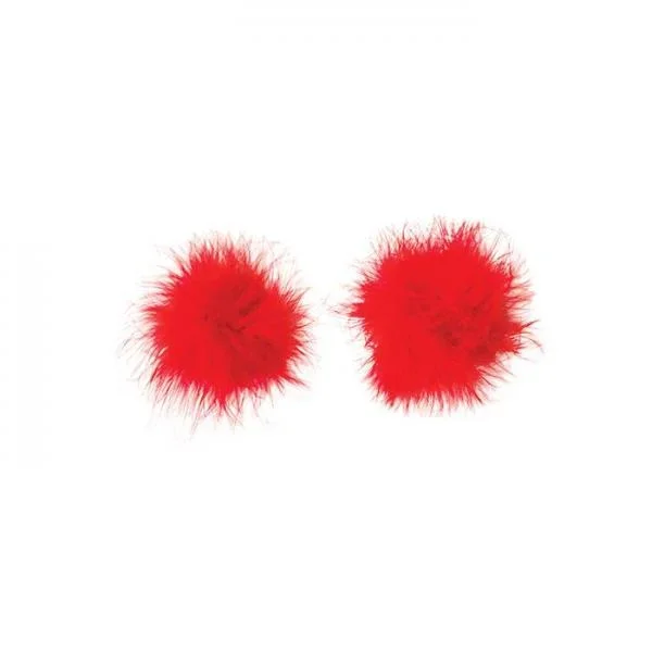Nipplicious Furball Pasties – Red