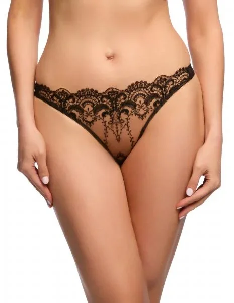 Nom De Plume G-String – Black –