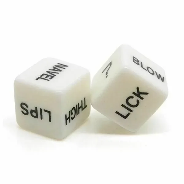 Novelty Adult Games Double Dice Set Action With Body Part Sex Games