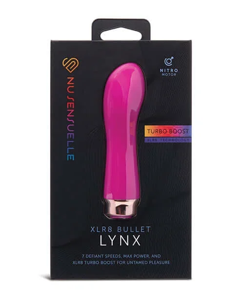 Nu Sensuelle Lynx Bullet Vibrator with Nitro Motor in Magenta