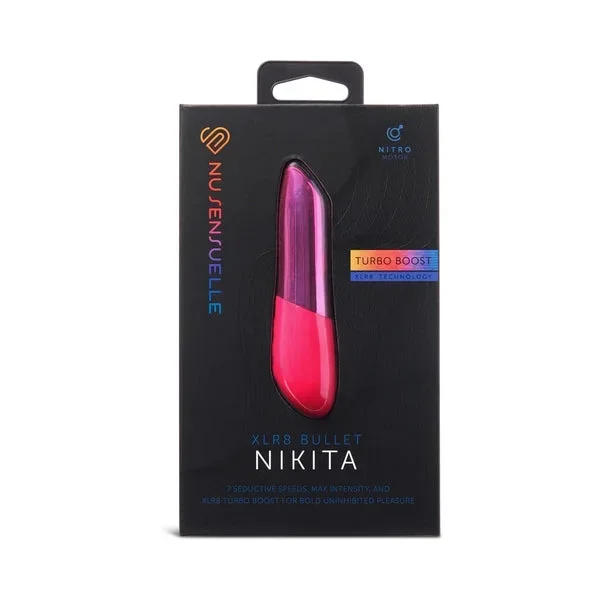 Nu Sensuelle Nikita Bullet with Nitro Motor – Deep Pink