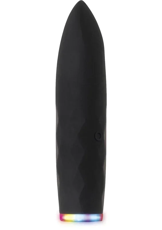 On The Spot Rechargeable Silicone Light Up Bullet Vibrator