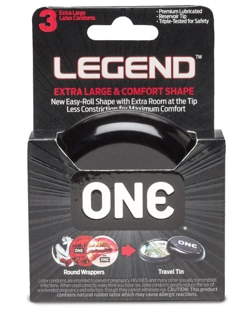 One The Legend XL Condoms – Box Of 3