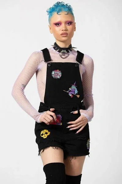 Oracle Denim Overalls – Black –