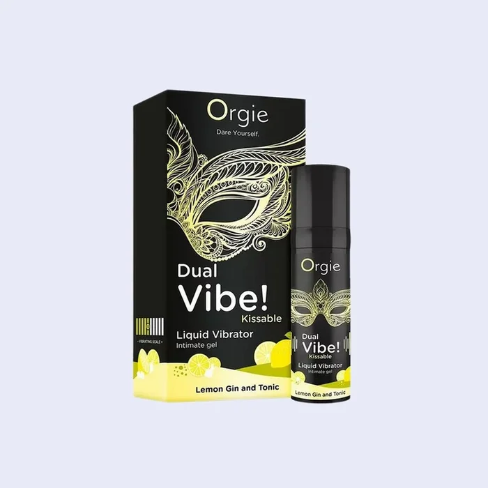 Orgie Dual Vibe Kissable Liquid Vibrator