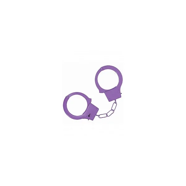 Ouch! Classic Metal Handcuffs Purple