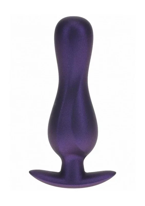 Ouch! Curvy Anal Plug Silicone – Metallic