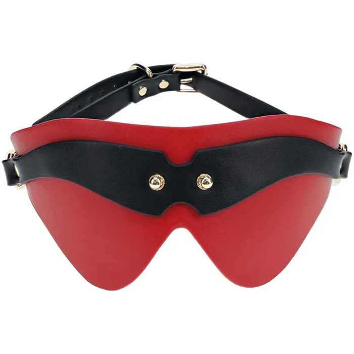 OUCH! Milan Collection – Blindfold – Black/Red Eyemask