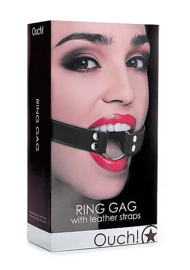 Ouch O Ring Gag Black