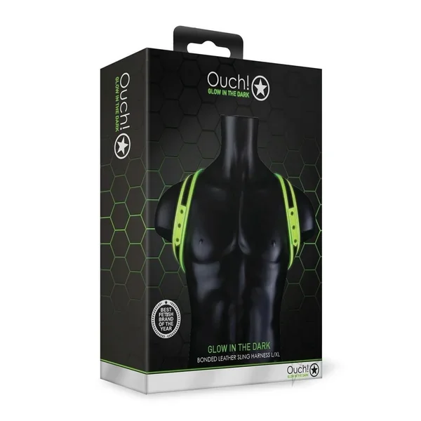 Ouch Sling Harness Gitd L/xl