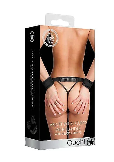 Ouch! Sturdy Handcuffs with Handle – Dominate and Delight in Style