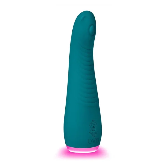 Ovo Phoebe USB Rechargeable G-Spot Vibrator Green