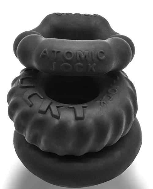 Oxballs Bonemaker Boner Cock Ring Kit Pack of 3 – Special Edition Night