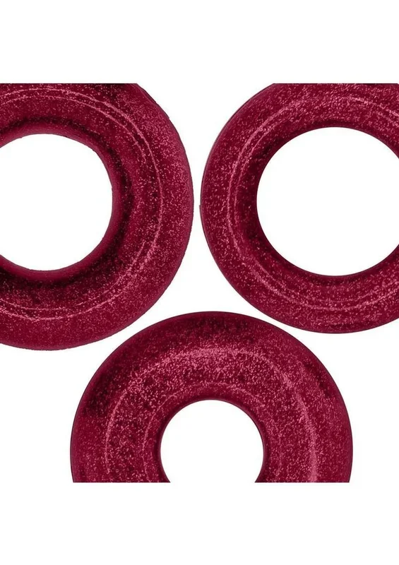 Oxballs Cockpack Multi Design Cockrings (3 Pack) – Cherry Lips