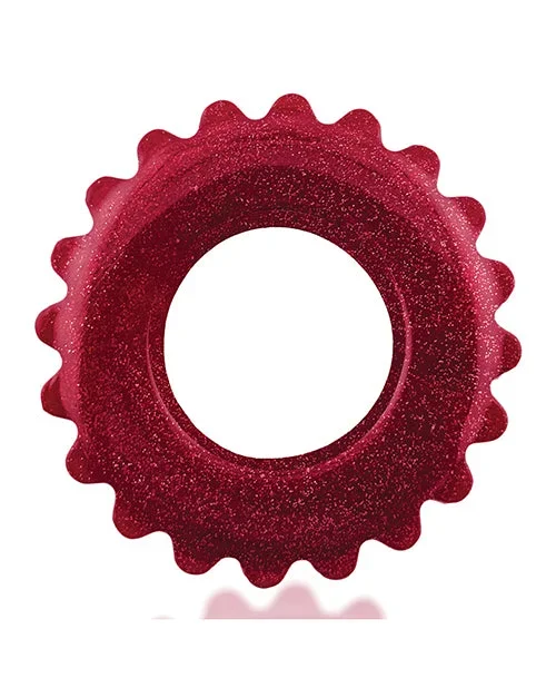 Oxballs Plushy Single Ring with Cherry Lips Design