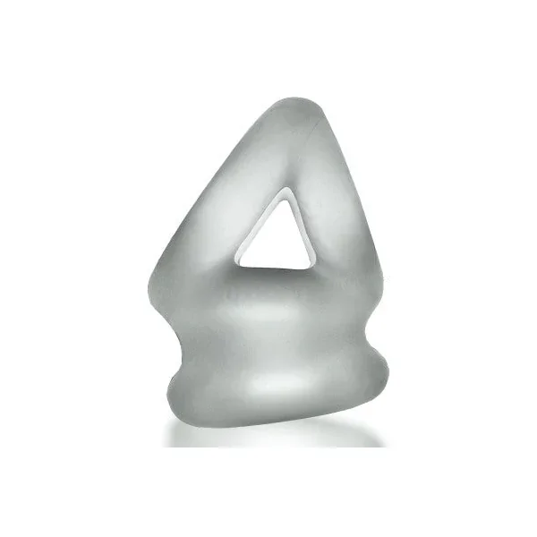 Oxballs Tri Squeeze Cocksling & Ballstretcher – Clear Ice
