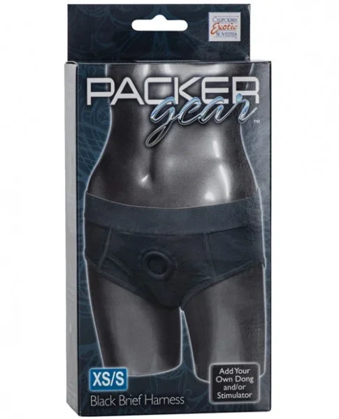 Packer Gear Brief Harness XS/S – Black