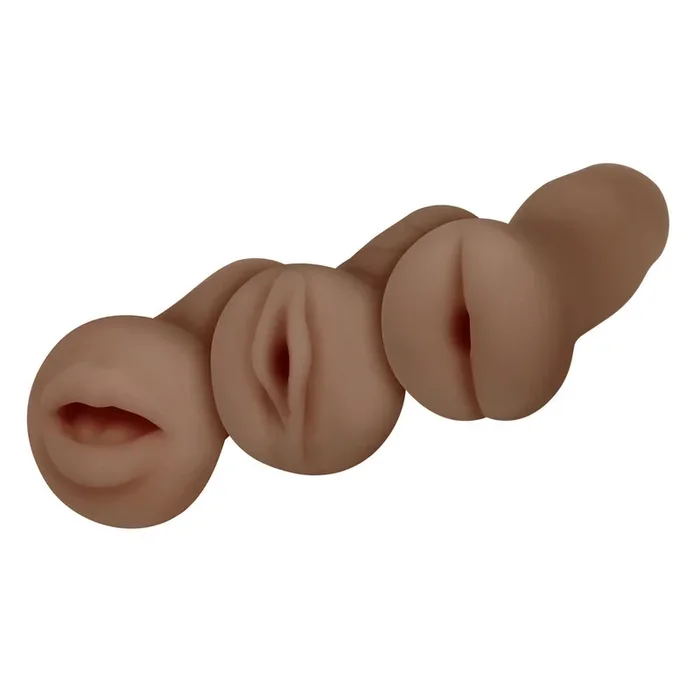 Party Pack Dark Realistic Strokers 3x Set