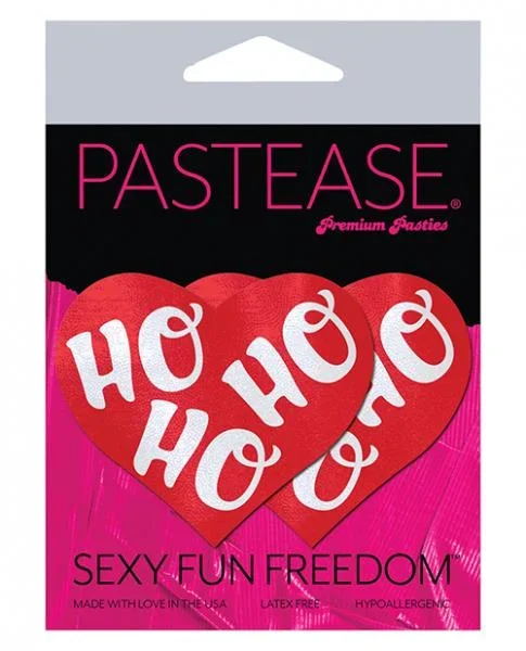 Pastease – Ho Ho Hearts – Red/White