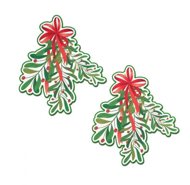 Pastease – Holiday Mistletoe – Green/Red