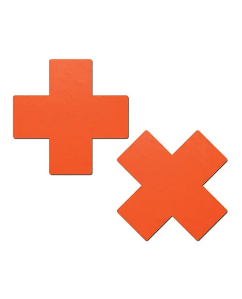 Pastease Basic Plus X Black Light Reactive – Neon Orange O/S