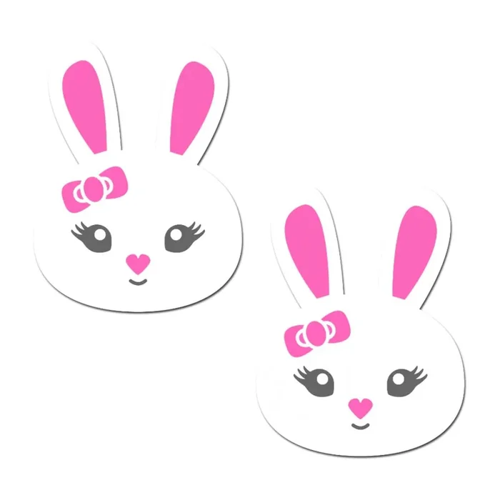 Pastease Cute White Bunny Nipple Pasties