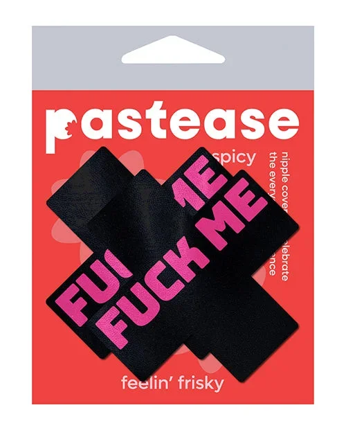 Pastease Fuck Me Plus – Black/Pink O/S