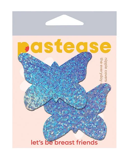 Pastease Premium Glitter Butterfly – Blue O/S