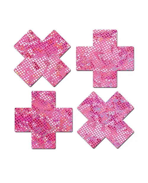 Pastease Premium Petites Disco Plus X – Pink O/S Pack of 2 Pair