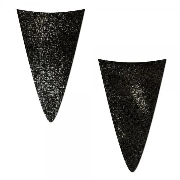 Pastease® – Strapless Mini Bikini Merkins – Black – One Size