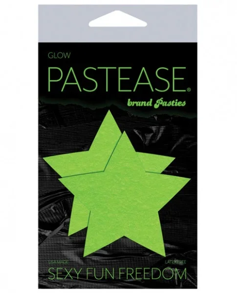 Pastease Star – Glow in the Dark Green O/S