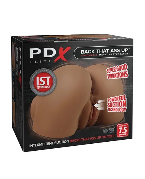 PDX Elite Back That Ass Up Automatic Mega Masturbator – Brown