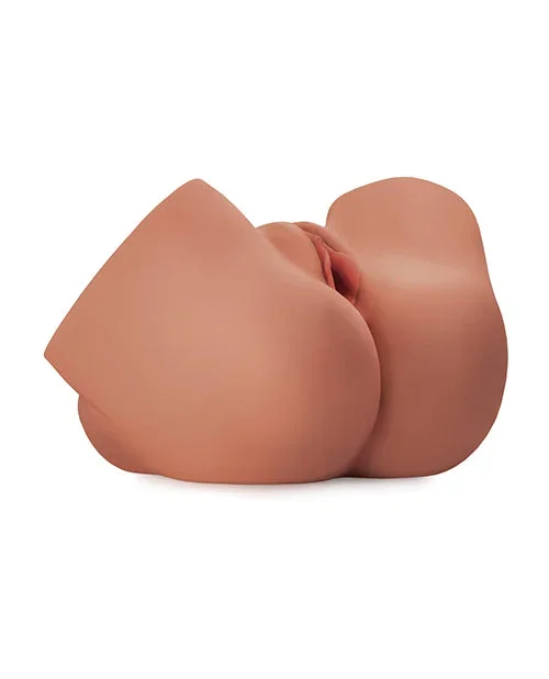 PDX Plus 360 Banger Brown Masturbator For All Position Pleasure And Stimulation